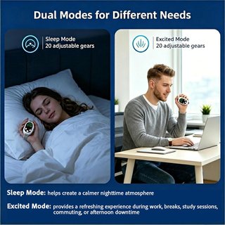 WARMFORWEL EMS Sueño 2 Modos 20 Niveles USB‑C