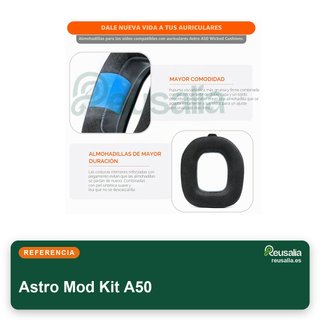 WC Mod Kit almohadillas y diadema Astro A50