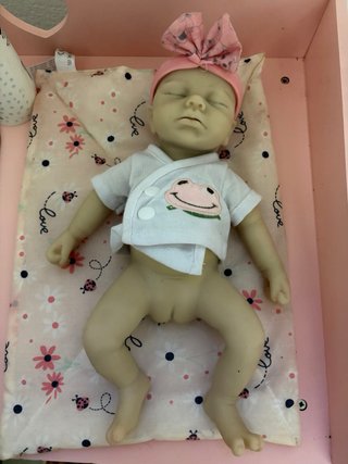 Muñeca Reborn Silicona Blanda Niña