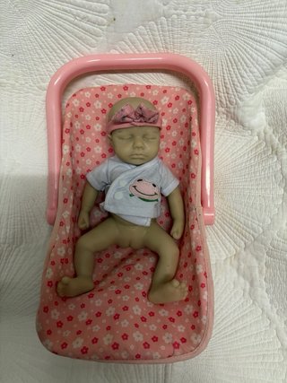 Muñeca Reborn Silicona Blanda Niña