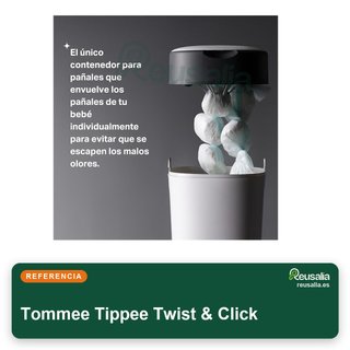 Tommee Tippee Twist & Click contenedor pañales