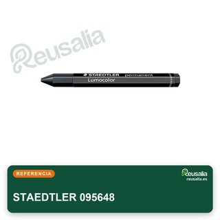 STAEDTLER 095648 Crayones ceras permanentes rojo
