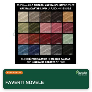 FAVERTI NOVELE Funda sofá ajustable super elástica