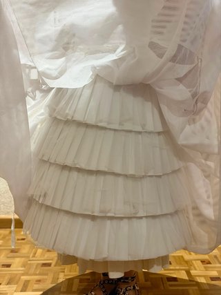 Cancán Fallera Blanco Talla Única