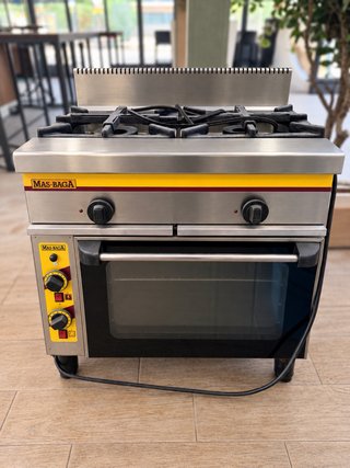 Horno electrico y Fogones a gas MAS BAGA