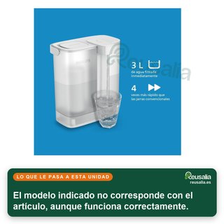 - Philips Instant jarra filtrante agua limpia