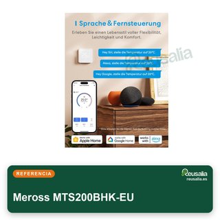 Meross termostato WiFi calefacción control voz