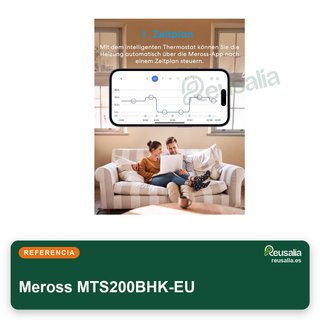Meross termostato WiFi calefacción control voz