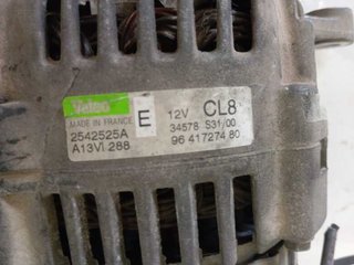 Alternador Peugeot 9631324980 106 11752