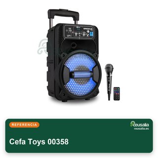 Cefa Toys altavoz portátil bluetooth karaoke