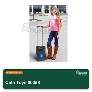 Cefa Toys altavoz portátil bluetooth karaoke