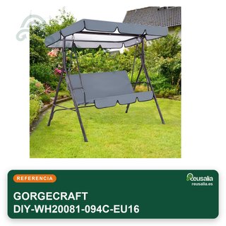 GORGECRAFT cubierta toldo columpio jardín