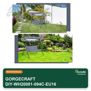 GORGECRAFT cubierta toldo columpio jardín