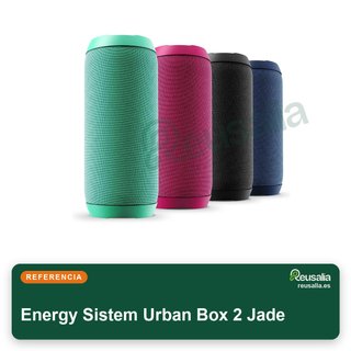 Energy Sistem Urban Box 2 Jade altavoz portátil