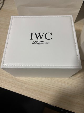 Caja Reloj IWC Schaffhausen Blanca
