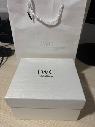 Caja Reloj IWC Schaffhausen Blanca