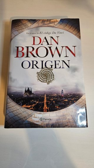 Origen - Dan Brown, tapa dura Planeta