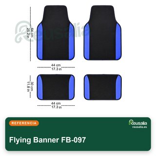 Fundas asiento y alfombrillas coche ecológico