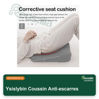 Cojín ortopédico antiescaras espuma viscoelástica