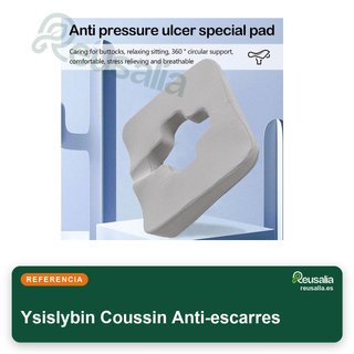 Cojín ortopédico antiescaras espuma viscoelástica