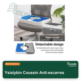 Cojín ortopédico antiescaras espuma viscoelástica