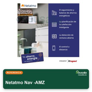 Netatmo Nav -AMZ válvulas termostáticas control