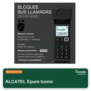 Alcatel Epure Iconic teléfono inalámbrico vintage