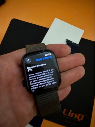 Apple Watch 10 46mm Grigio/Blu Navy
