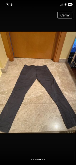 Pantalones Vero Moda T/36 Gris
