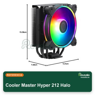 Cooler Master Hyper 212 Halo disipador compacto