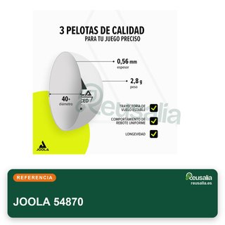 JOOLA set tenis mesa 6 piezas