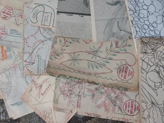 Lote patrones vintage. Gran tamaño. Revistas antig