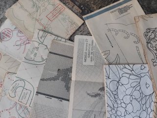 Lote patrones vintage. Gran tamaño. Revistas antig