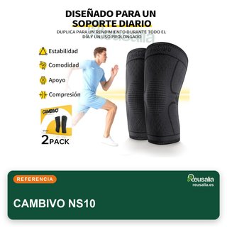 Rodilleras compresión gym menisco ligamento
