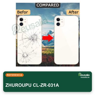 Kit riparazione vetro posteriore iPhone con adesivo