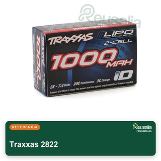 Traxxas 2822 batería LiPo 7.4V 1000mAh