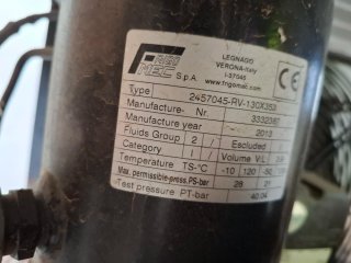 Cámara frigorífica industrial