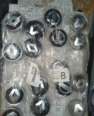 Embellecedores llantas Renault (Pack 8)