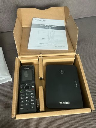 Teléfono Yealink DECT IP W74P