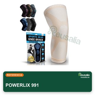 POWERLIX rodillera compresión alivio dolor deporte
