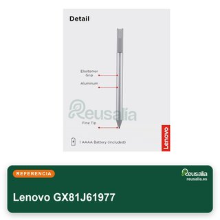 Lenovo GX81J61977 Lápiz óptico Lenovo para
