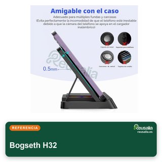 Cargador inalámbrico 4 en 1 para iPhone y Watch