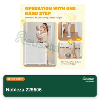 Nobleza barrera seguridad bebé extensible 0-180cm