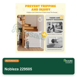 Nobleza barrera seguridad bebé extensible 0-180cm