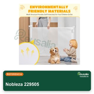 Nobleza barrera seguridad bebé extensible 0-180cm