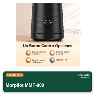 Morpilot espumador leche eléctrico 4 en 1