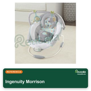 Ingenuity Morrison hamaca bebé con vibraciones y