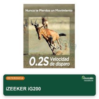 iZEEKER cámara de caza 36MP visión nocturna