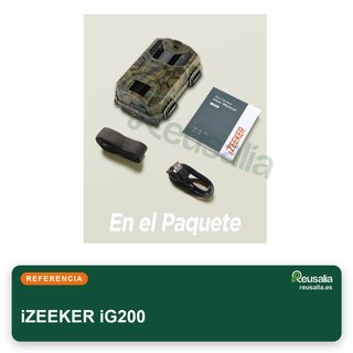 iZEEKER cámara de caza 36MP visión nocturna