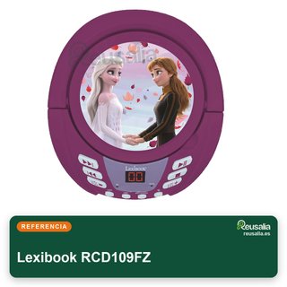 Lexibook RCD109FZ reproductor CD portátil luces